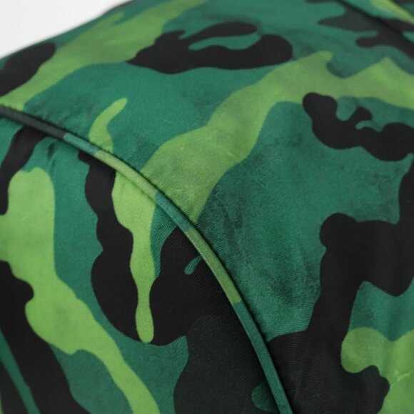 PRADA Backpack Nylon Green Silver Auth 129748V - Picture 5 of 16